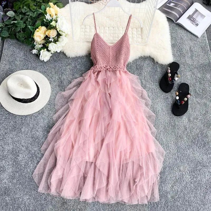 R&B | Kleid Aus Netzschlaufe