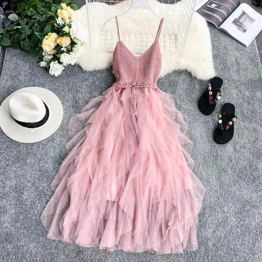 R&B | Kleid Aus Netzschlaufe