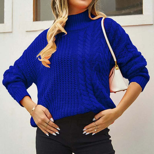 R&B | Zopfmuster Strickpullover im Klassischen Design