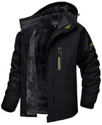 R&B | Wasserdichte Jacke mit Fleece-Futter
