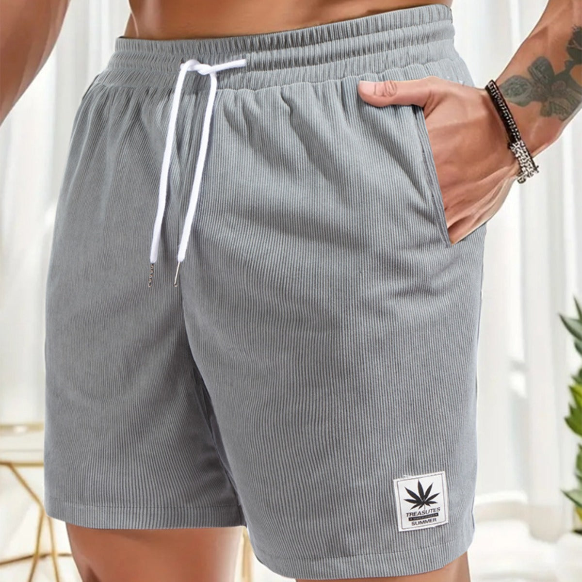 R&B | Sommer Casual Shorts mit Kordelzug