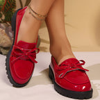 Elegante Orthopädische Loafer Mit Blockabsatz R&B R&B