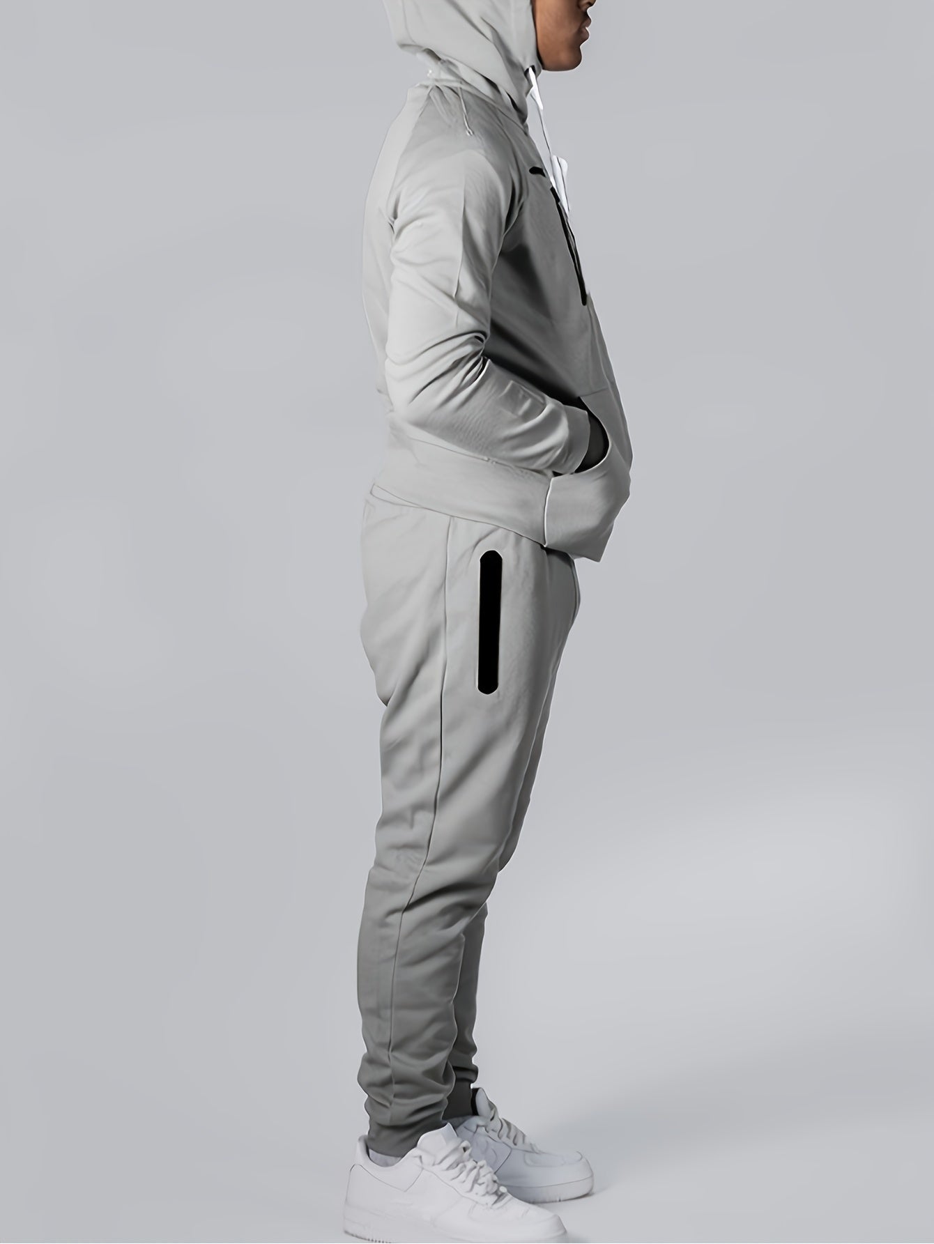 R&B | Kapuzenpullover Lässig Polyester, Langarm, Hohe Dehnbarkeit