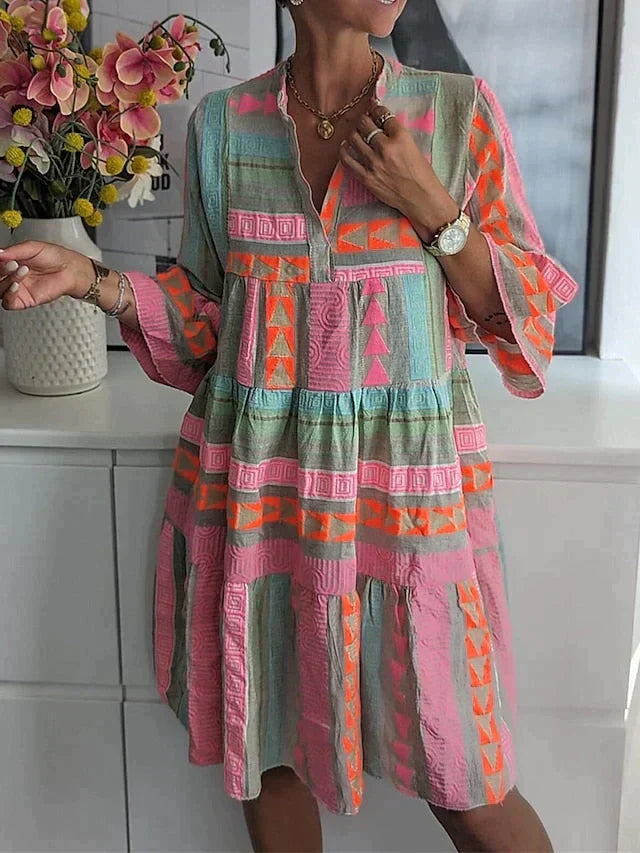 R&B | Casual Loose Retro Kleid