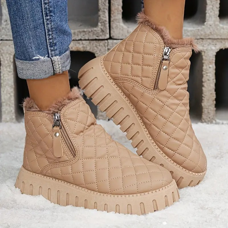 Warme Damen-Schneestiefel R&B R&B