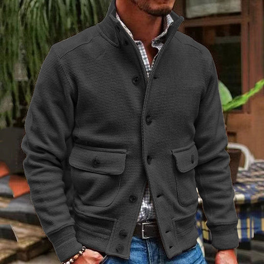 R&B | Modische Jacke mit Hohem Kragen