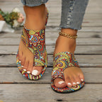 R&B | Florale Flip Flops für Frauen