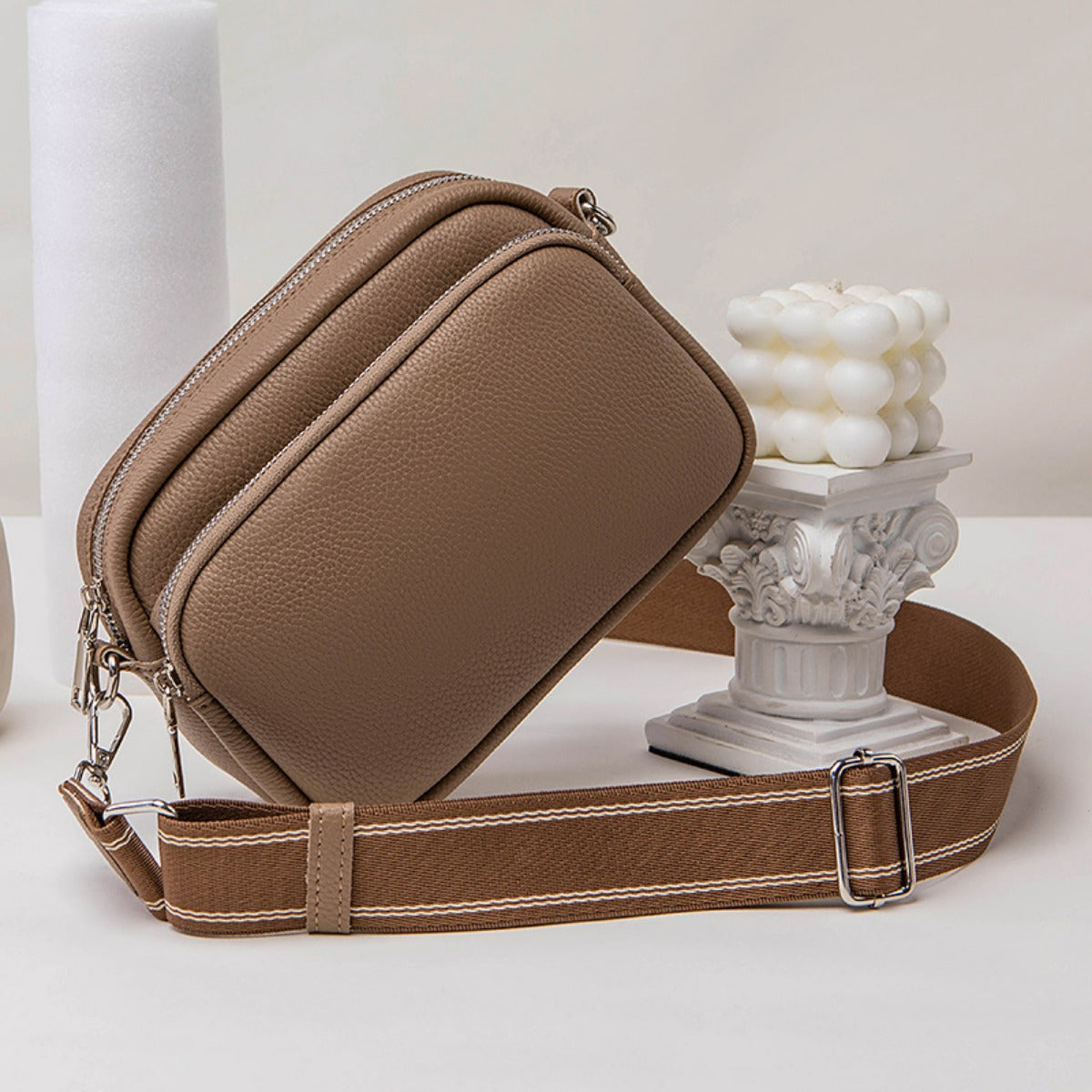 R&B | Große Kapazität Crossbody Schulter kleine quadratische Tasche