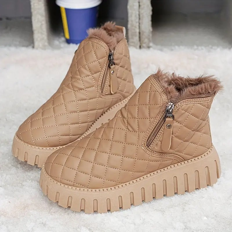 Warme Damen-Schneestiefel R&B R&B