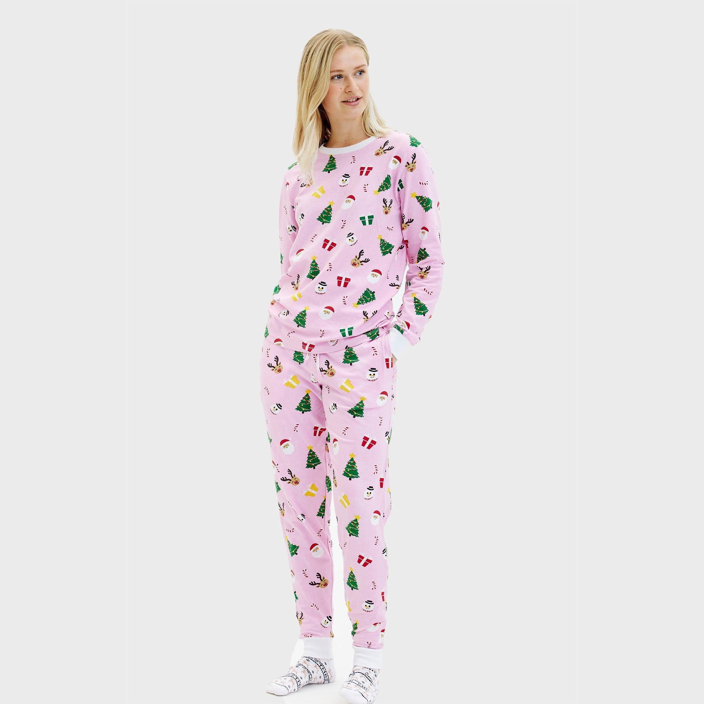 R&B | Die Pinken Weihnachts-Pyjamas Frauen