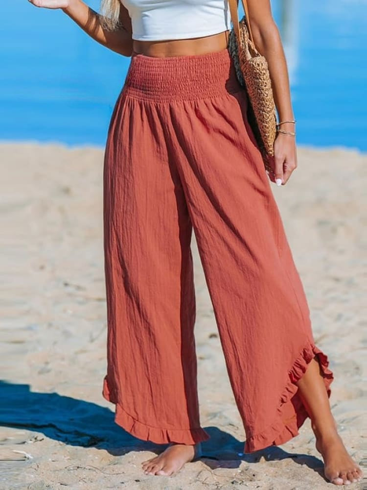 R&B | Women's Ruffles Freizeithemd