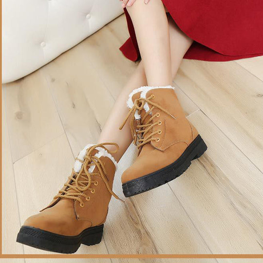 Stylische Schneestiefel mit Fellfutter R&B R&B
