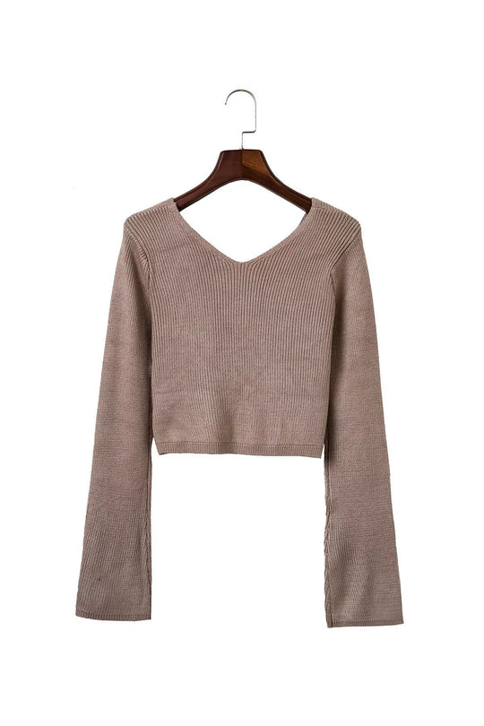 Damen Crop-Top und Bleistiftrock Outfit R&B