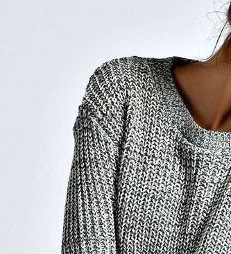Damen Pullover mit Herz-Applikationen und lässigem Schnitt R&B