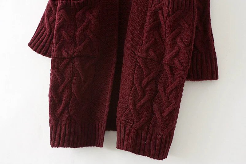 Damen Strickjacke mit strukturiertem Muster R&B