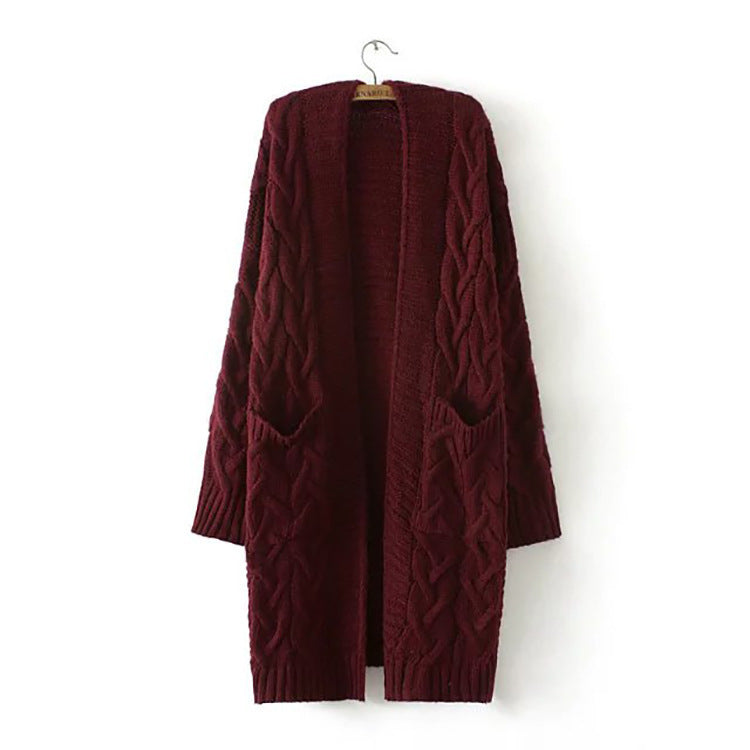 Damen Strickjacke mit strukturiertem Muster R&B