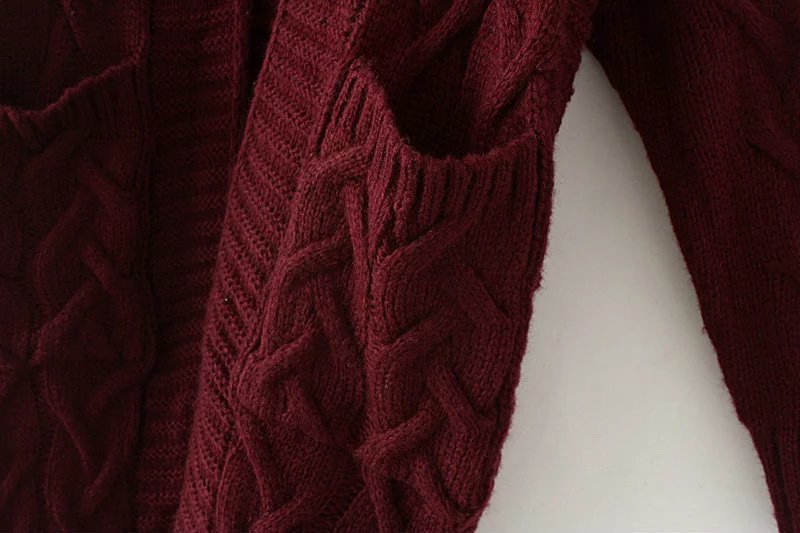 Damen Strickjacke mit strukturiertem Muster R&B