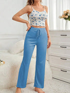 R&B | Hosenträgerhose lässiges Pyjama-Set