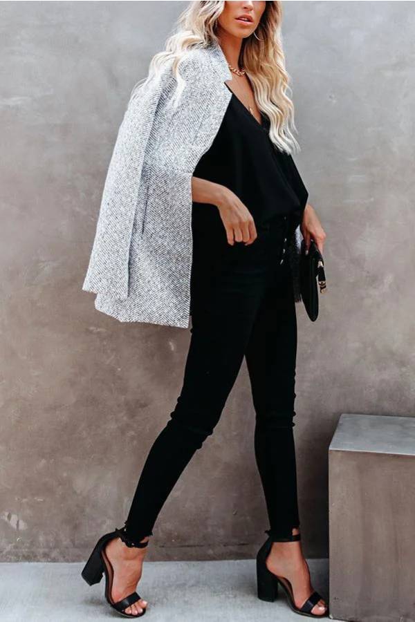 R&B | Legere einfarbige Jacke