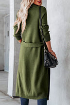 R&B | Krawatten Revers Karten Strickjacke