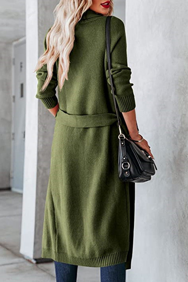 R&B | Krawatten Revers Karten Strickjacke
