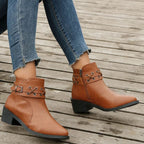 Vintage Spitzenschuh Stiefel R&B
