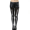 Damen Leggings mit attraktivem Skelettdesign Heidi-Mode