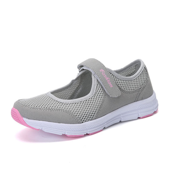 Damen Atmungsaktive Freizeitschuhe mit verstellbarem Riemen R&B
