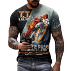 R&B | Bedrucktes loses Pullover-T-Shirt
