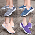 Damen Atmungsaktive Slip-On Sneakers mit flexiblem Design
