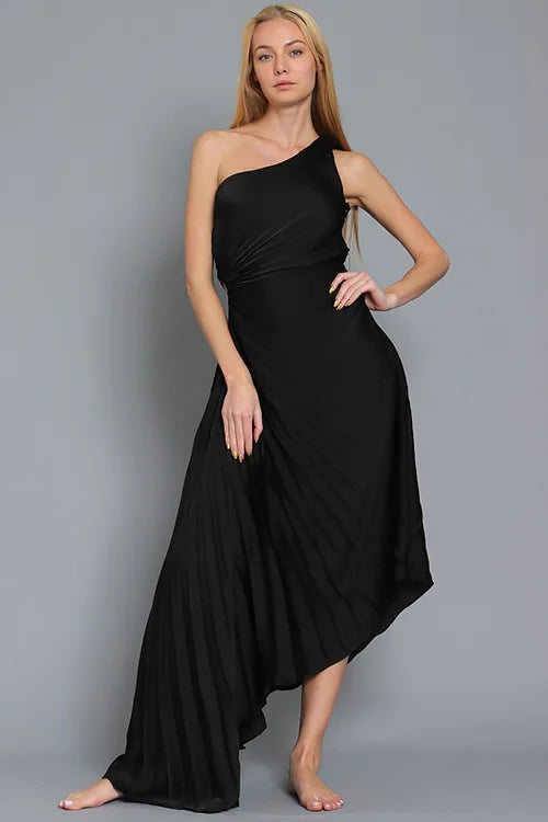Sabrina | Eine Schulter-Maxikleid