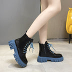 Plateaustiefel für Damen mit Stil R&B