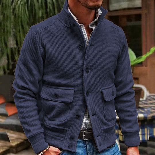 R&B | Modische Jacke mit Hohem Kragen