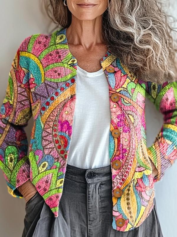 R&B | Künstlerische Musterjacke