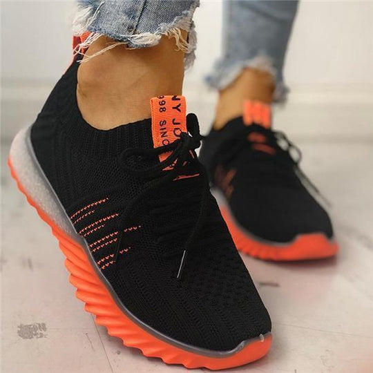 Atmungsaktive lässige Mesh-Sneakers R&B