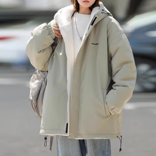R&B | Warme Wendbare Winterjacke für Damen