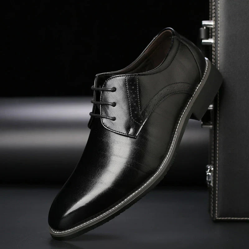 R&B | Schuhe Anzugschuhe Aus Leder Klassische Passform Brogue Details Schnürung