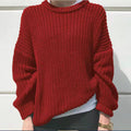 R&B | Oversized Strickpullover Weich und Warm Entspannte Eleganz