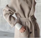 R&B | Damen Oversized Gürtelmantel
