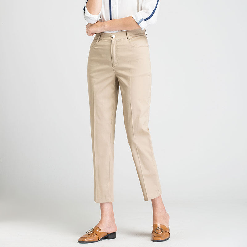 Damen Slim Fit Stoffhose hochwertig & modern