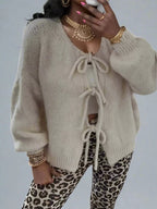 R&B | Gemütlicher Softstrick-Cardigan für Einen Lässigen Alltagslook