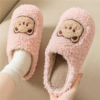 Flauschige Tierpantoffeln