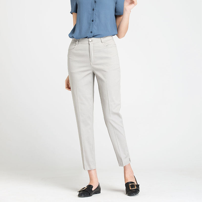 Damen Slim Fit Stoffhose hochwertig & modern