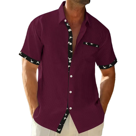 R&B | Kontrastierendes Hip Hop T-Shirt