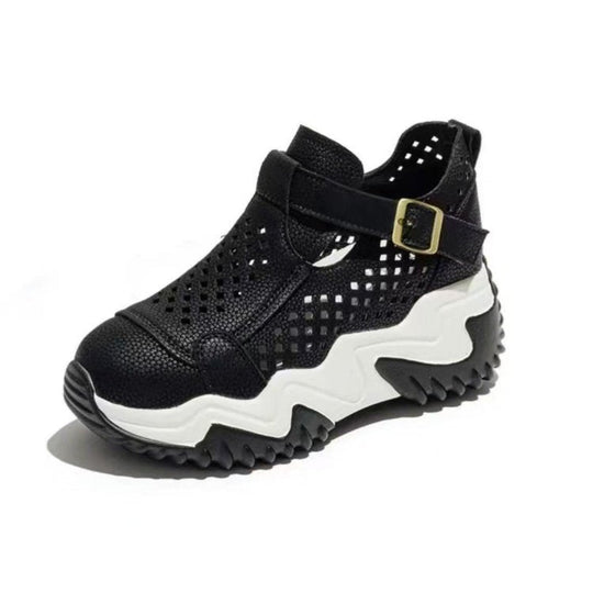 Atmungsaktive Sommer-Schuhe für Damen mit dicken Sohlen R&B R&B