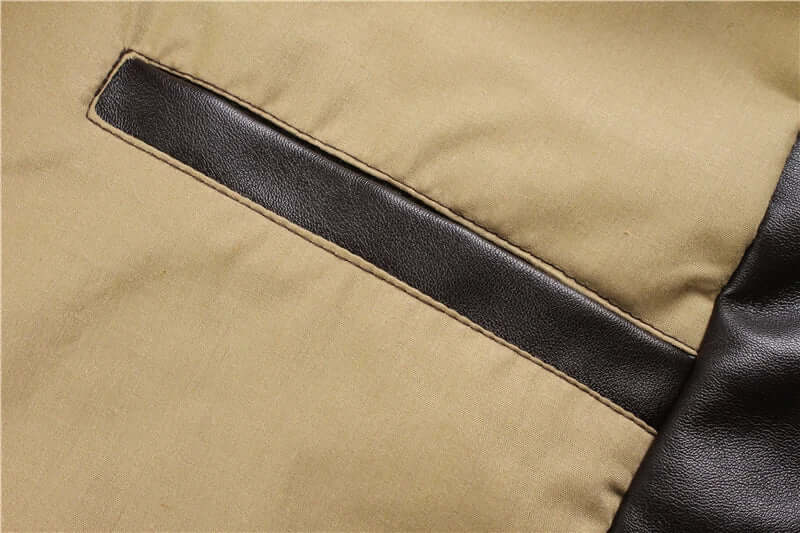 R&B | Herren Lederjacke mit praktischen Taschen