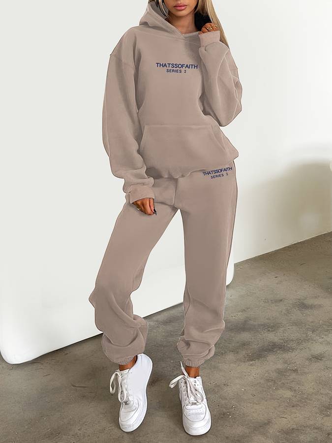 R&B | Zweiteiliges Loungewear Satz mit Print