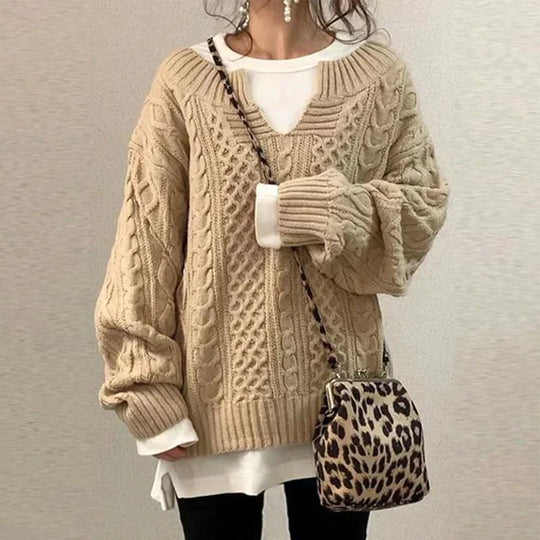 R&B | Bequemer Pullover In Übergröße