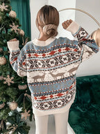 R&B | Pullover mit Rundhalsausschnitt