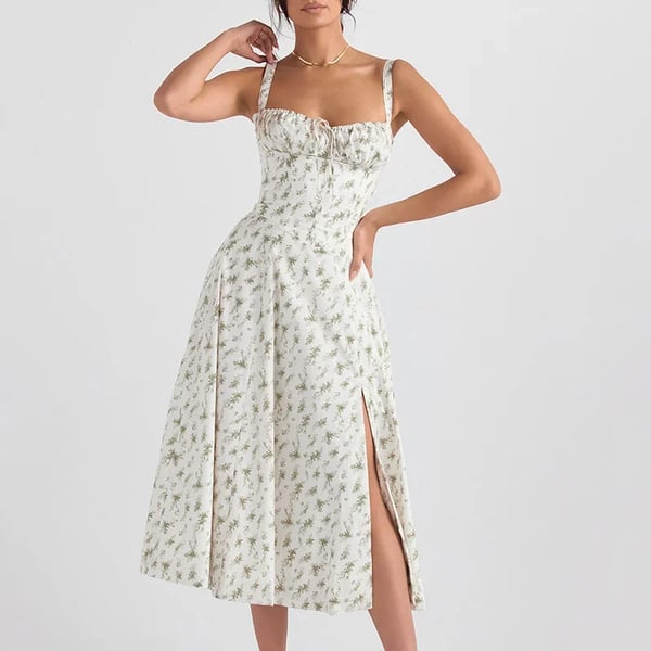Trendiges Bustier-Sommerkleid für Damen | Elegant und Figurschmeichelnd